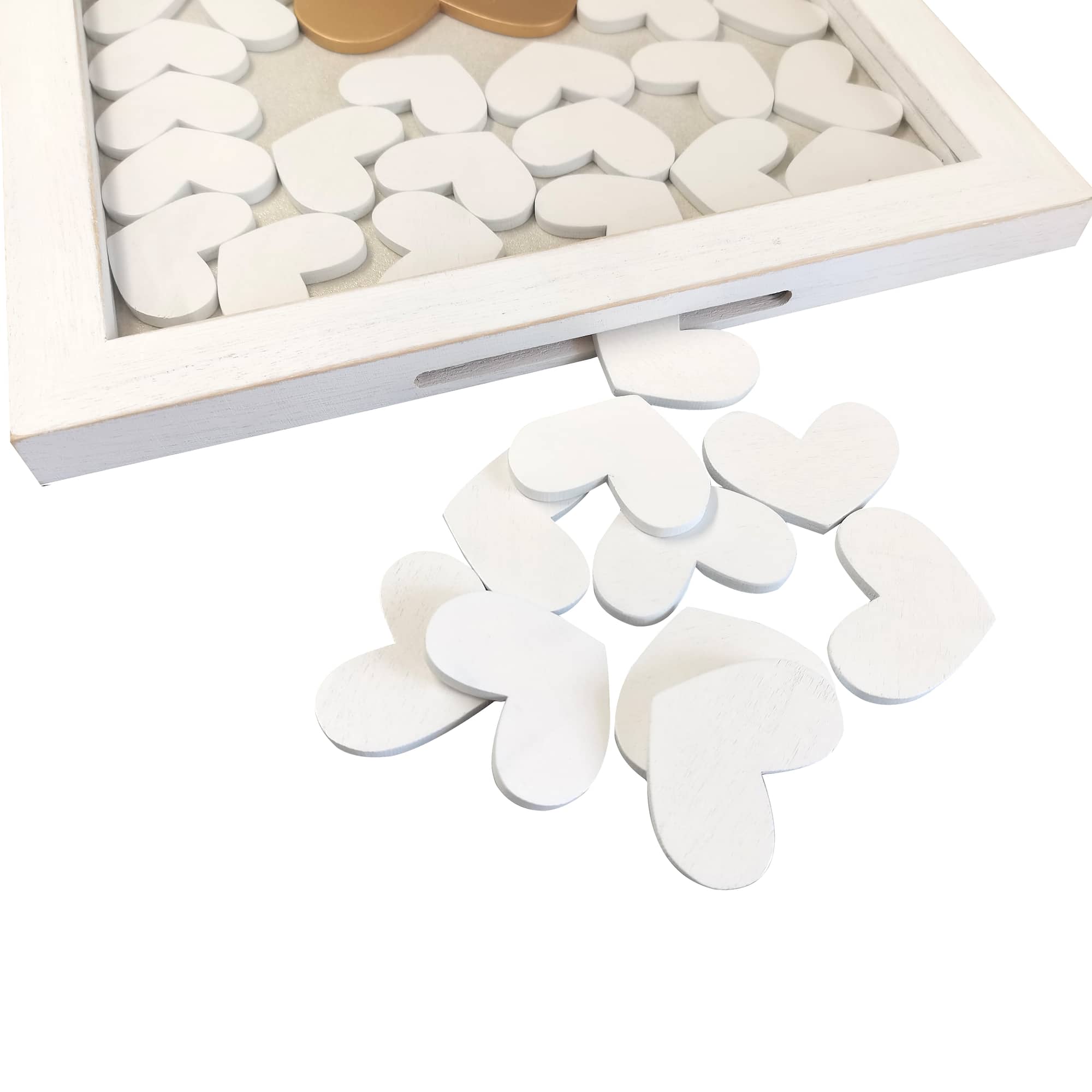 Whitewashed Drop Box Guest Book by Celebrate It™